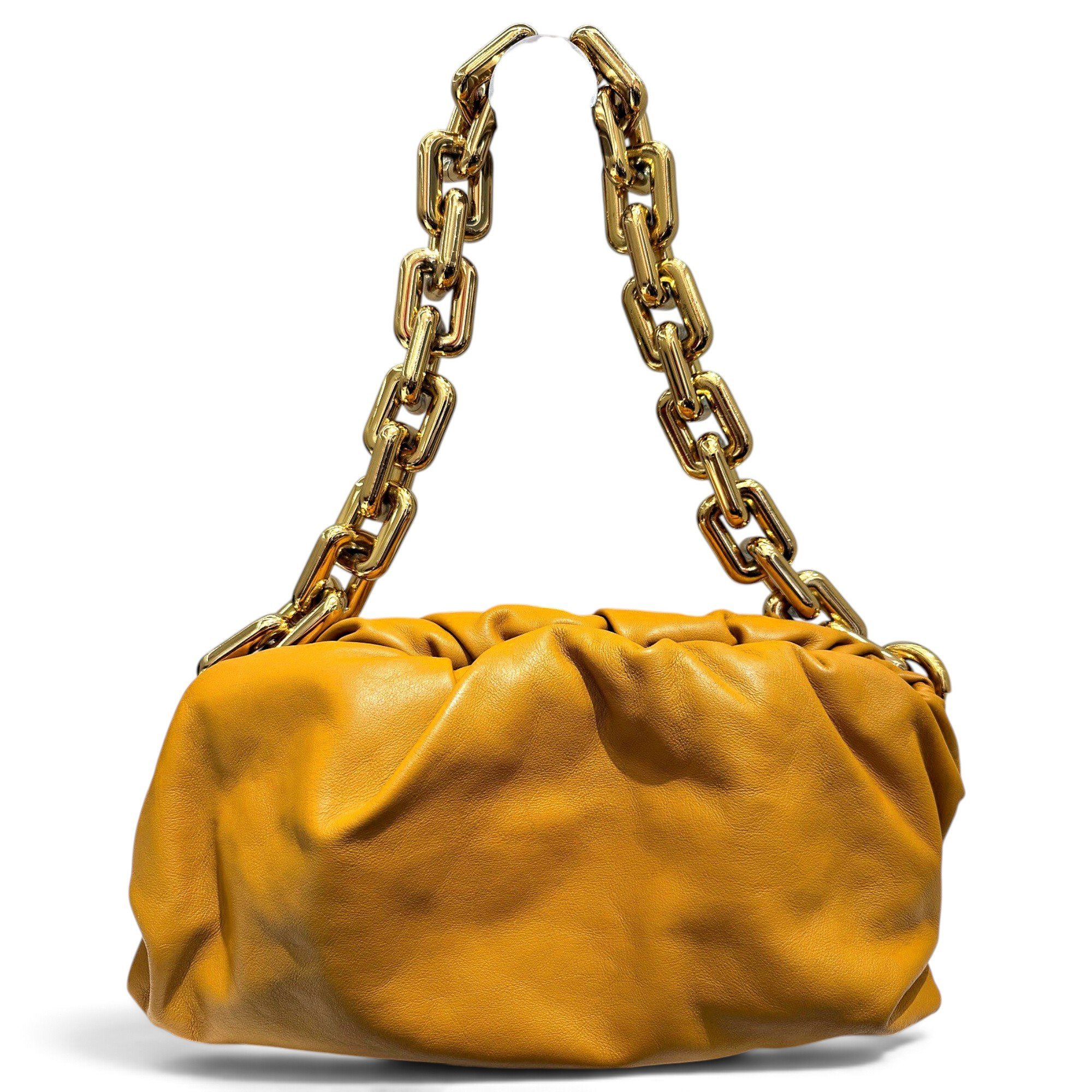 Chain Pouch leather handbag