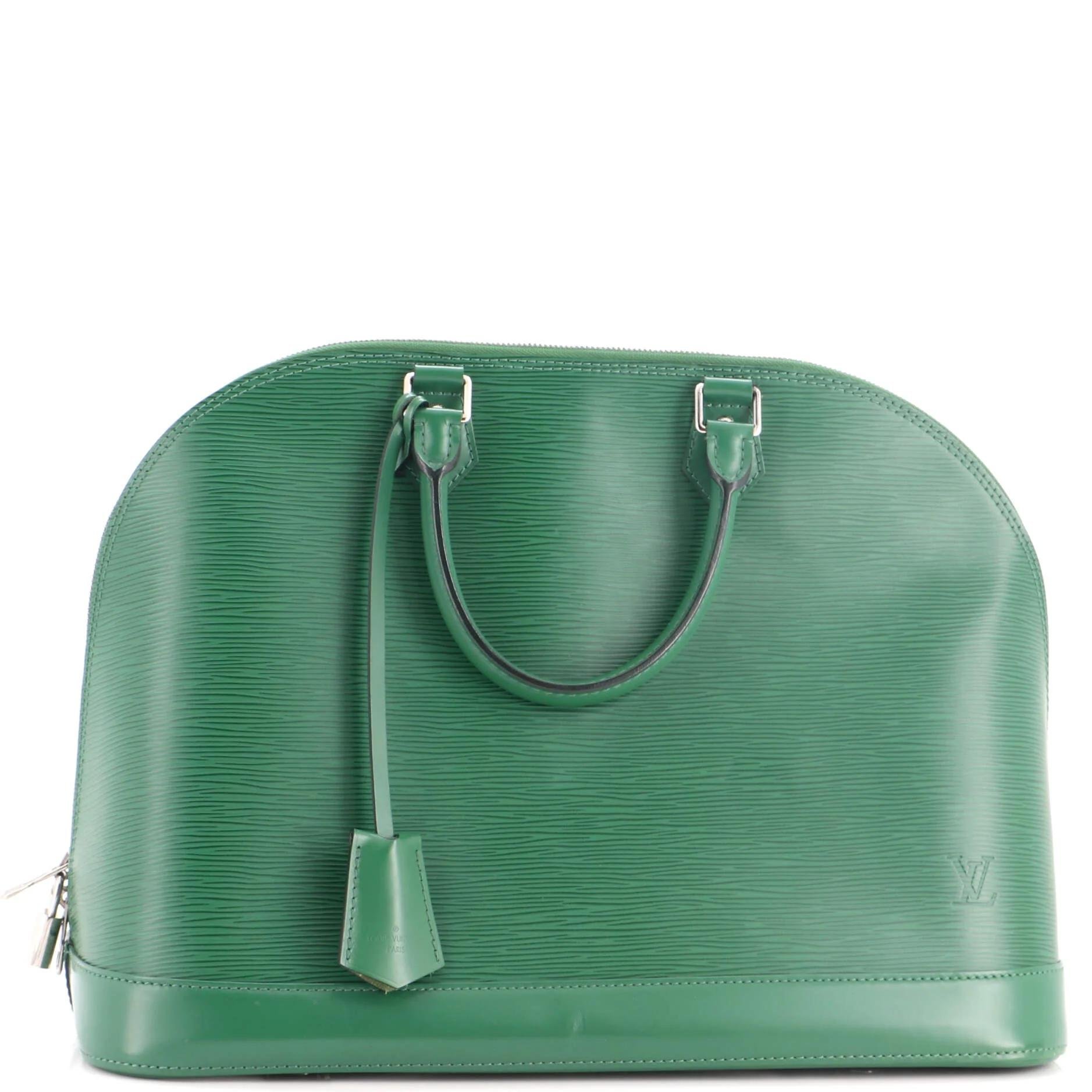 Alma leather handbag