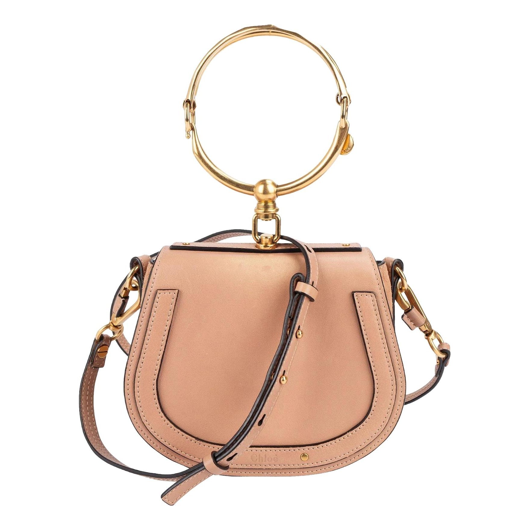 C leather crossbody bag