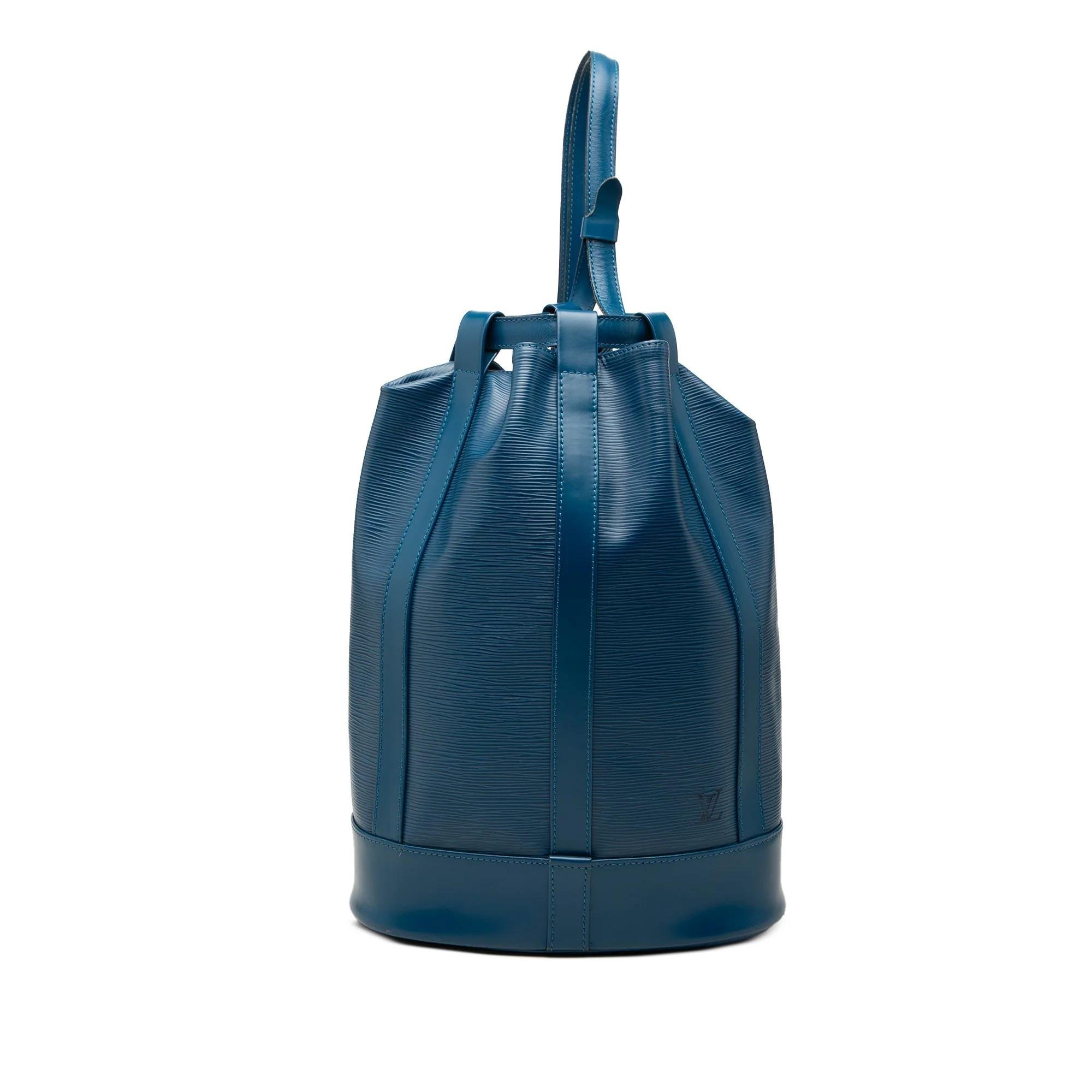 Randonnée leather backpack