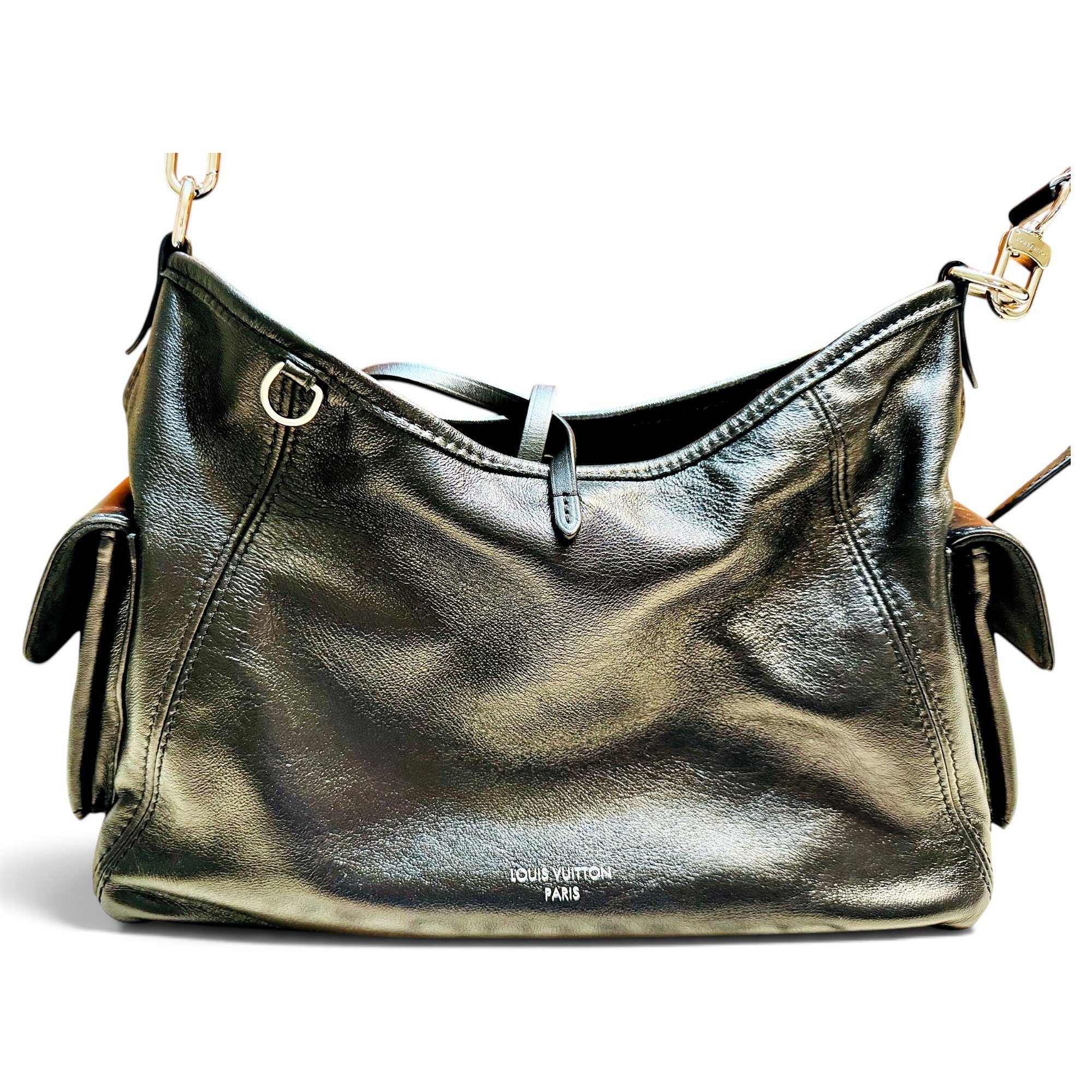 Leather handbag