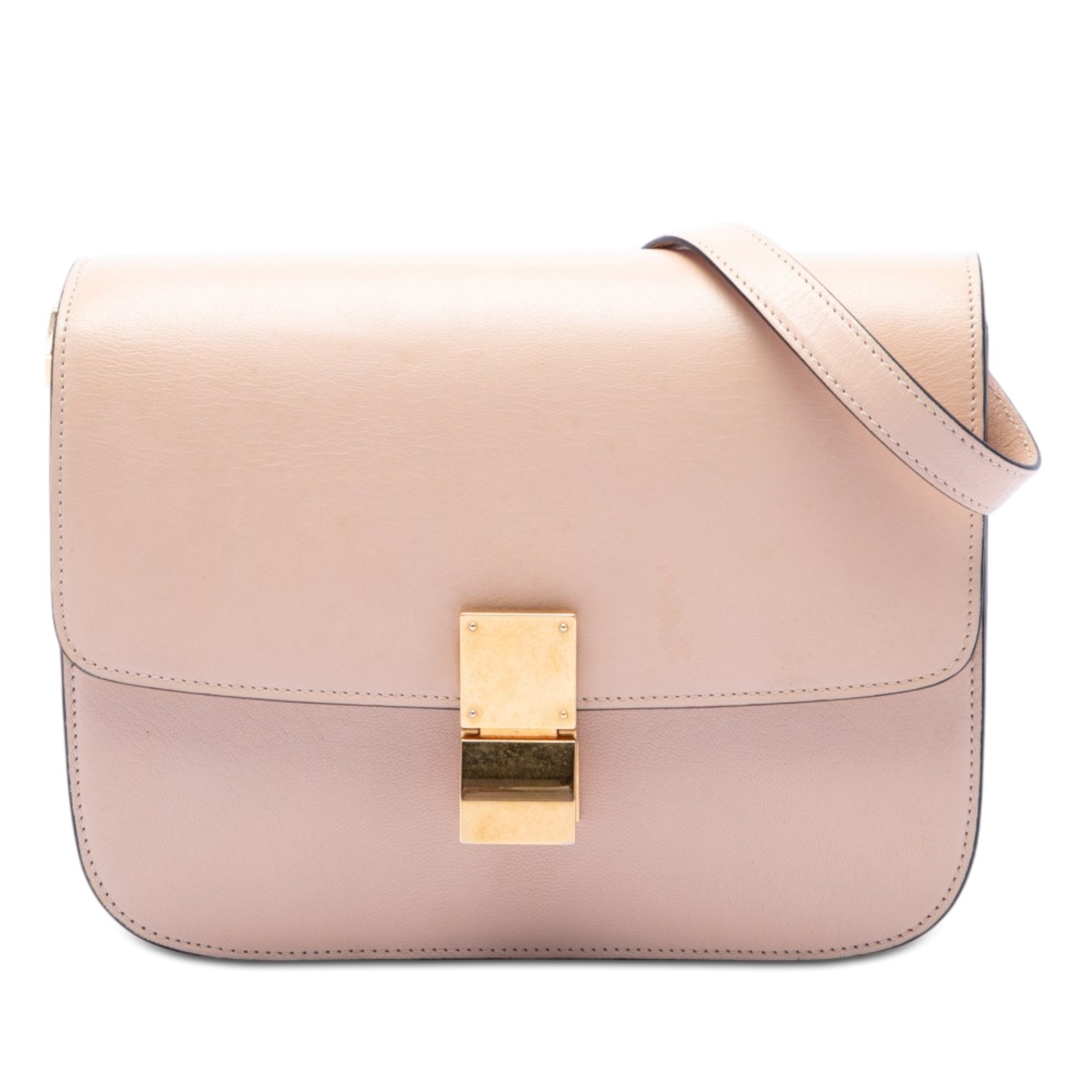 Classic leather handbag