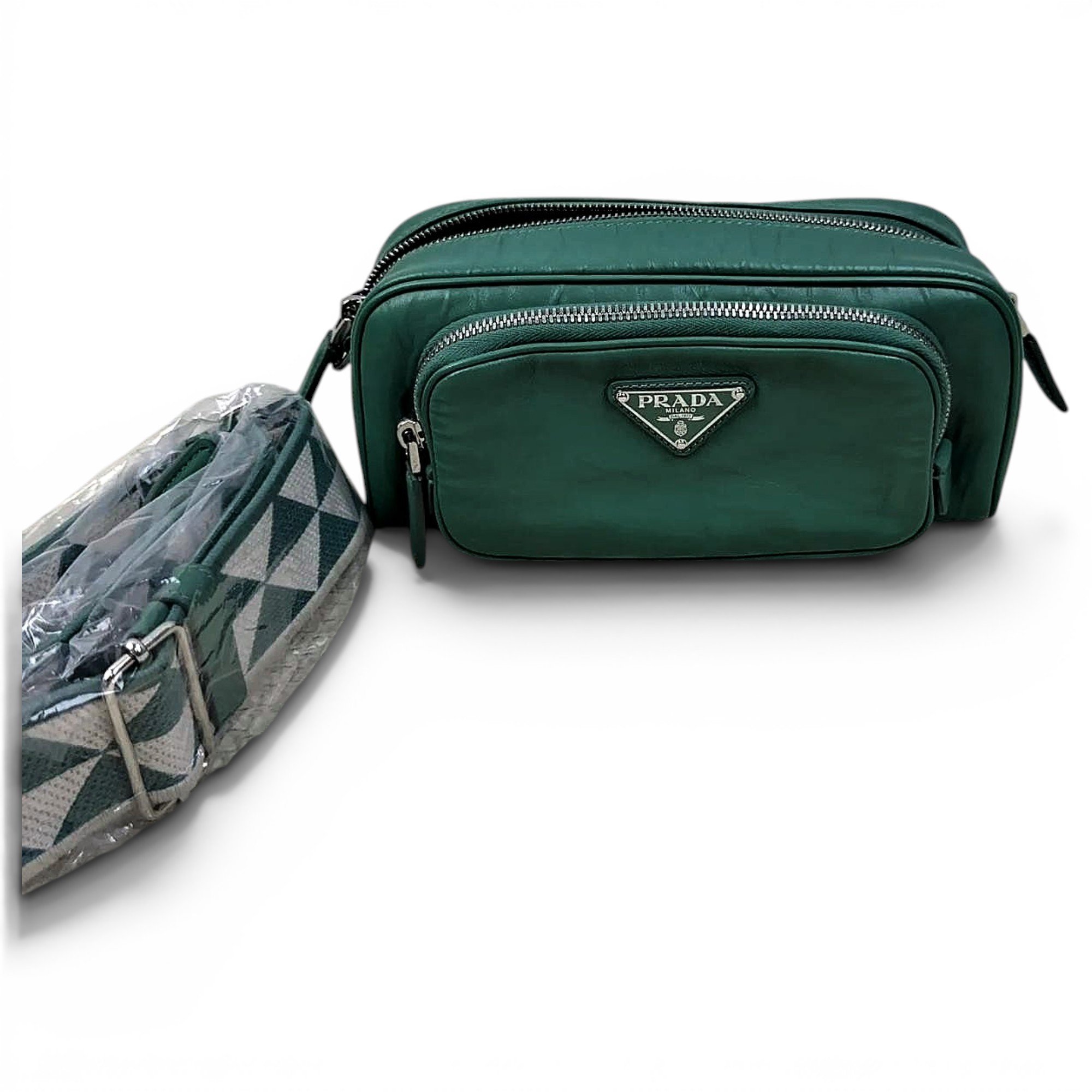 Leather crossbody bag