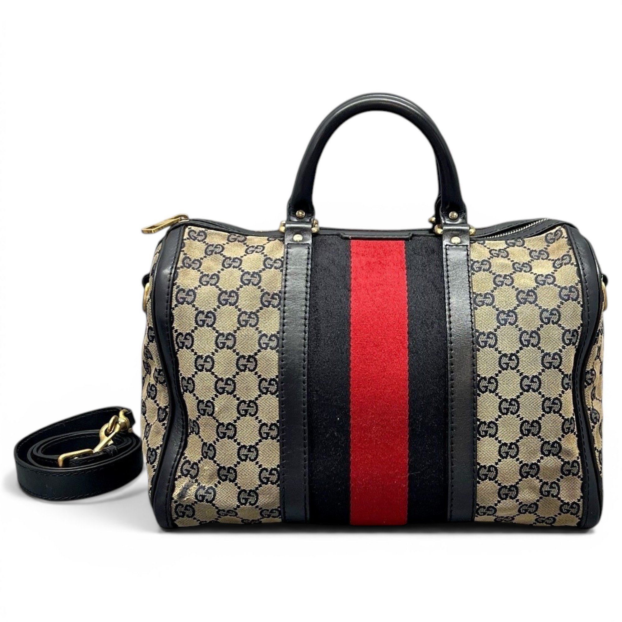 Boston cloth handbag