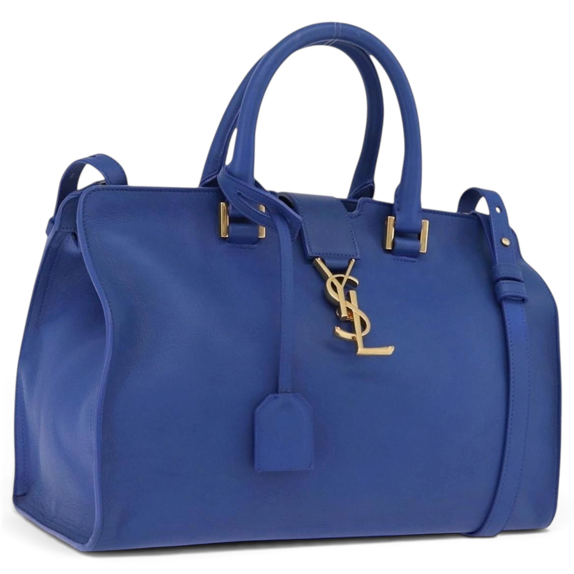 Y leather handbag