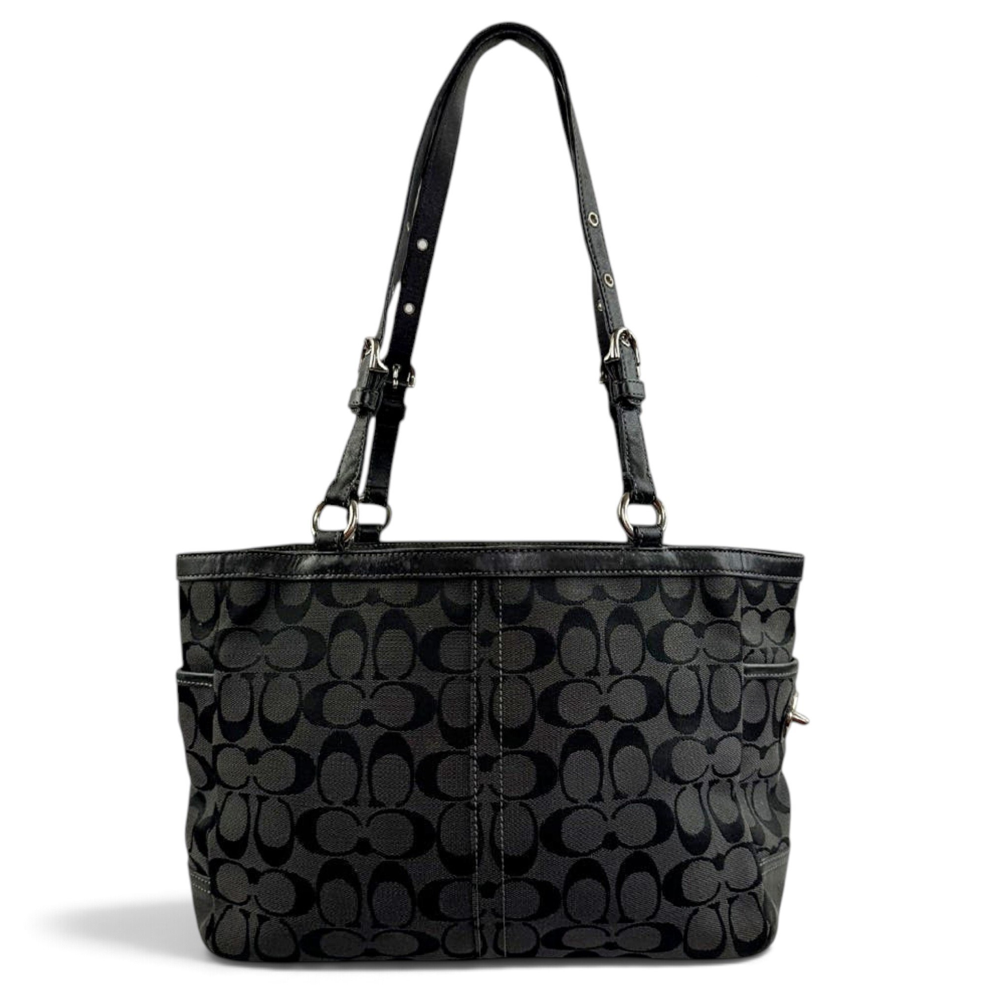 Leather tote