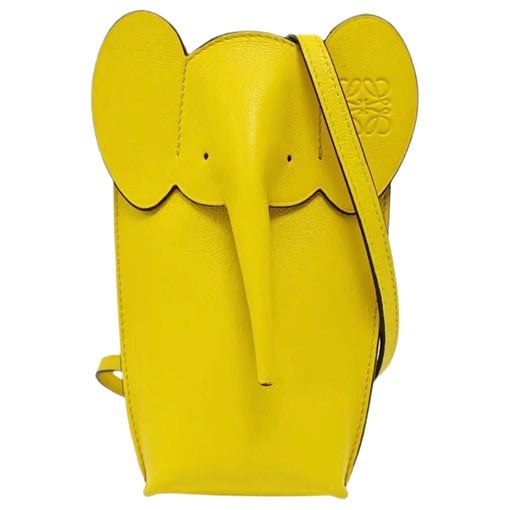 Animals leather crossbody bag