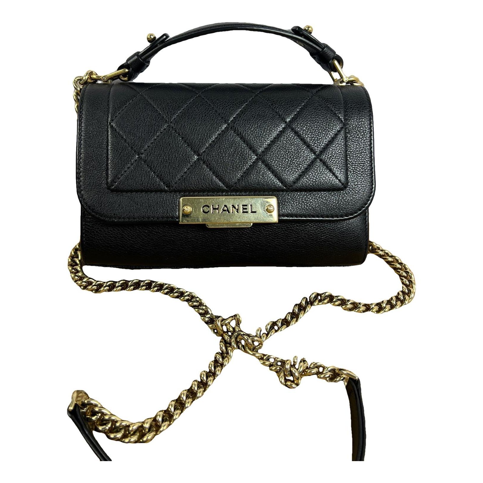Leather handbag
