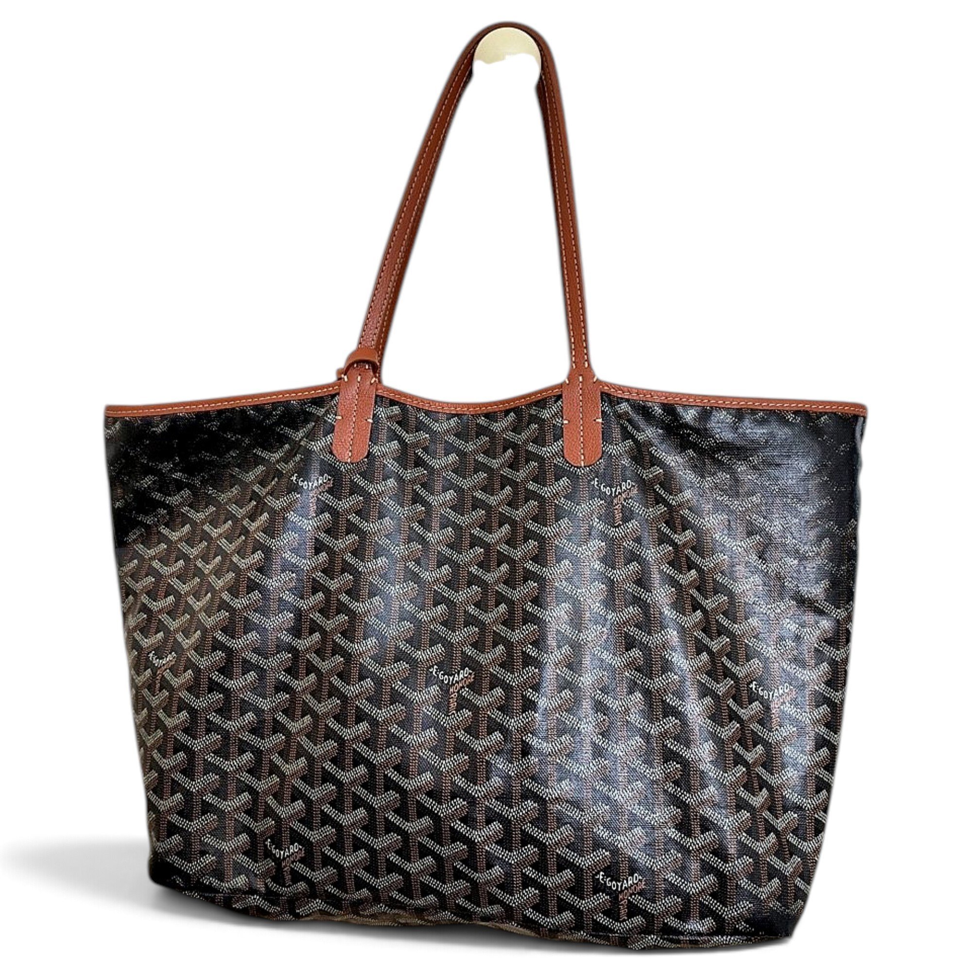 Goyard Saint-Louis leather tote