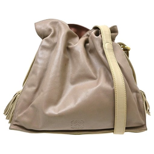 Flamenco leather handbag