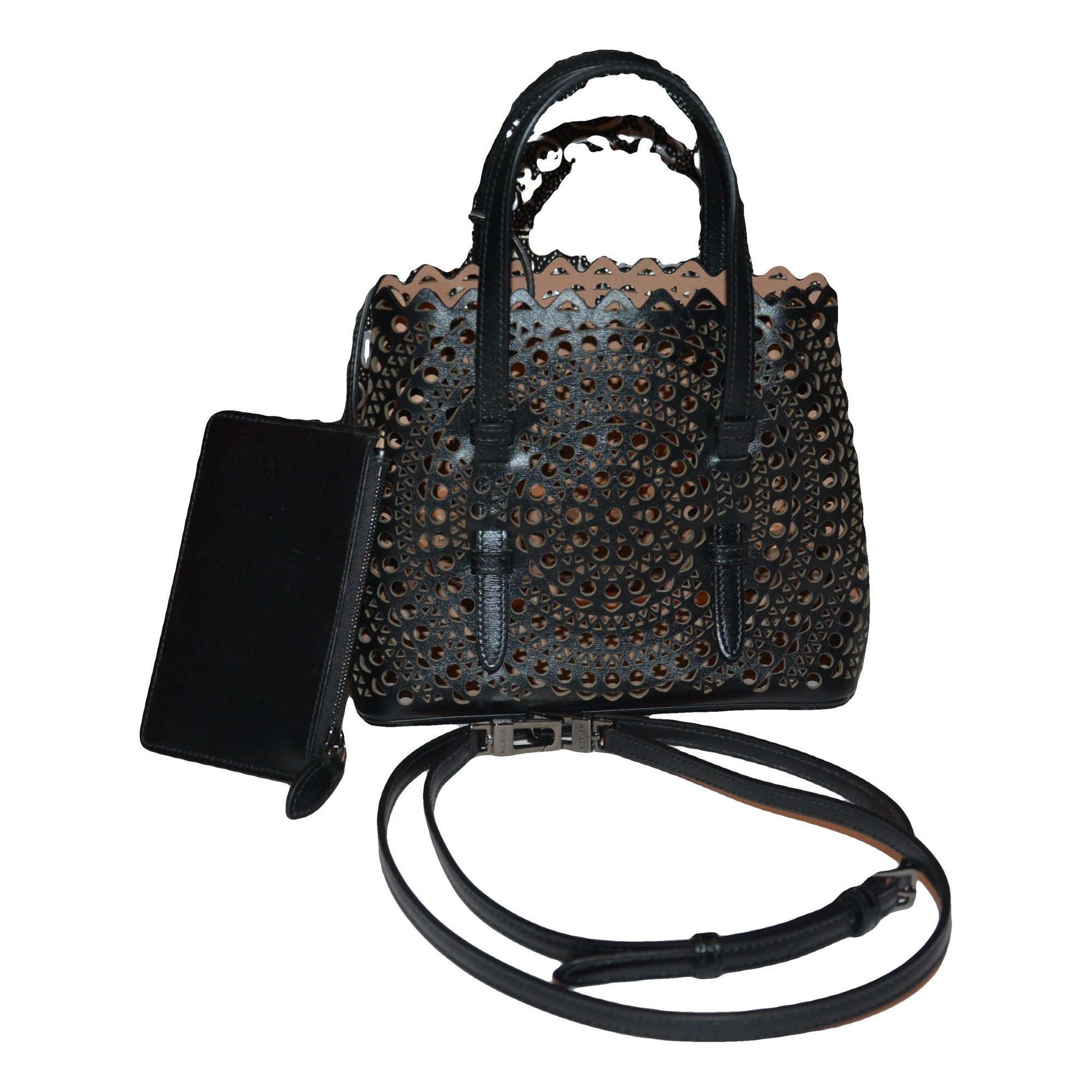 Mina leather tote