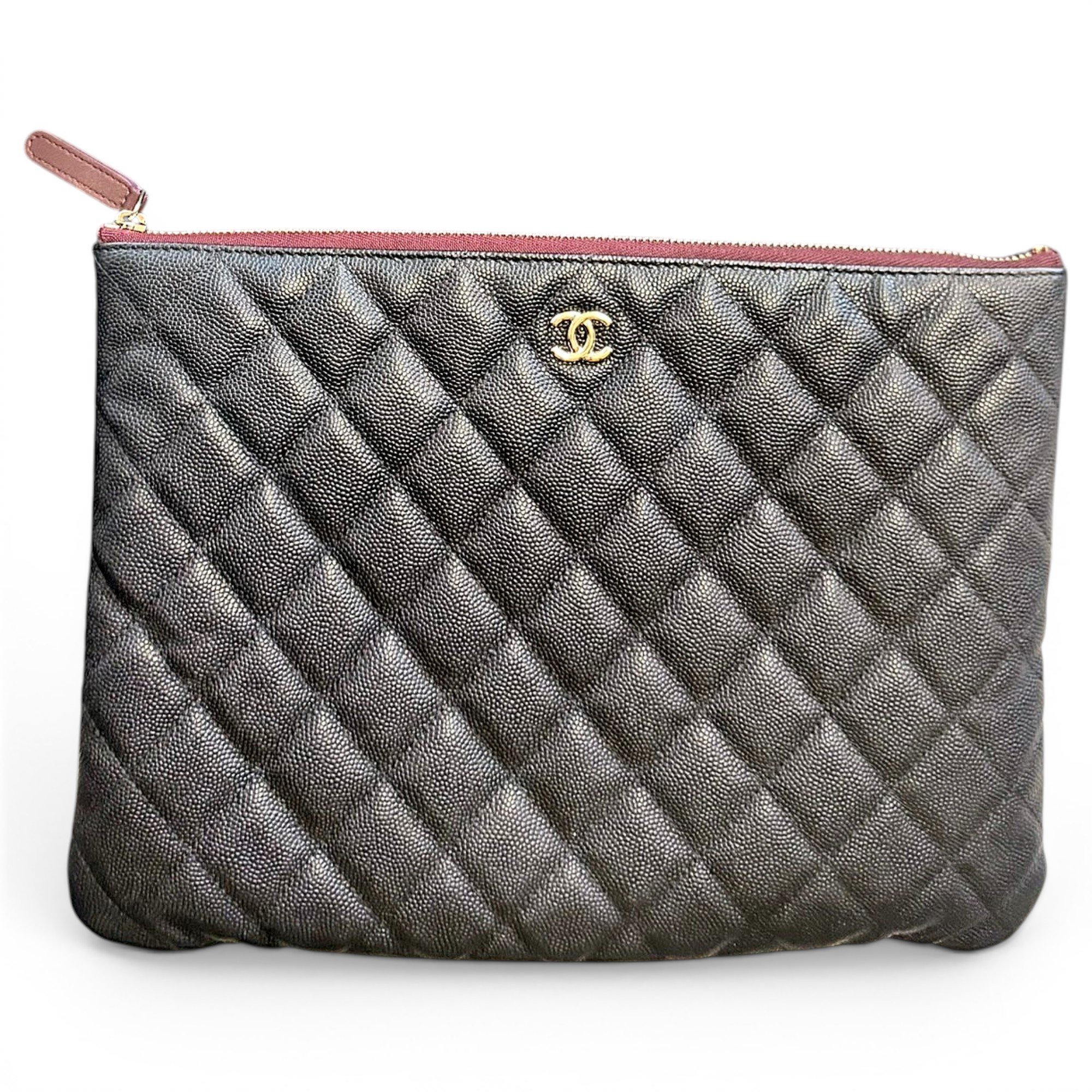 Timeless/Classique leather clutch bag