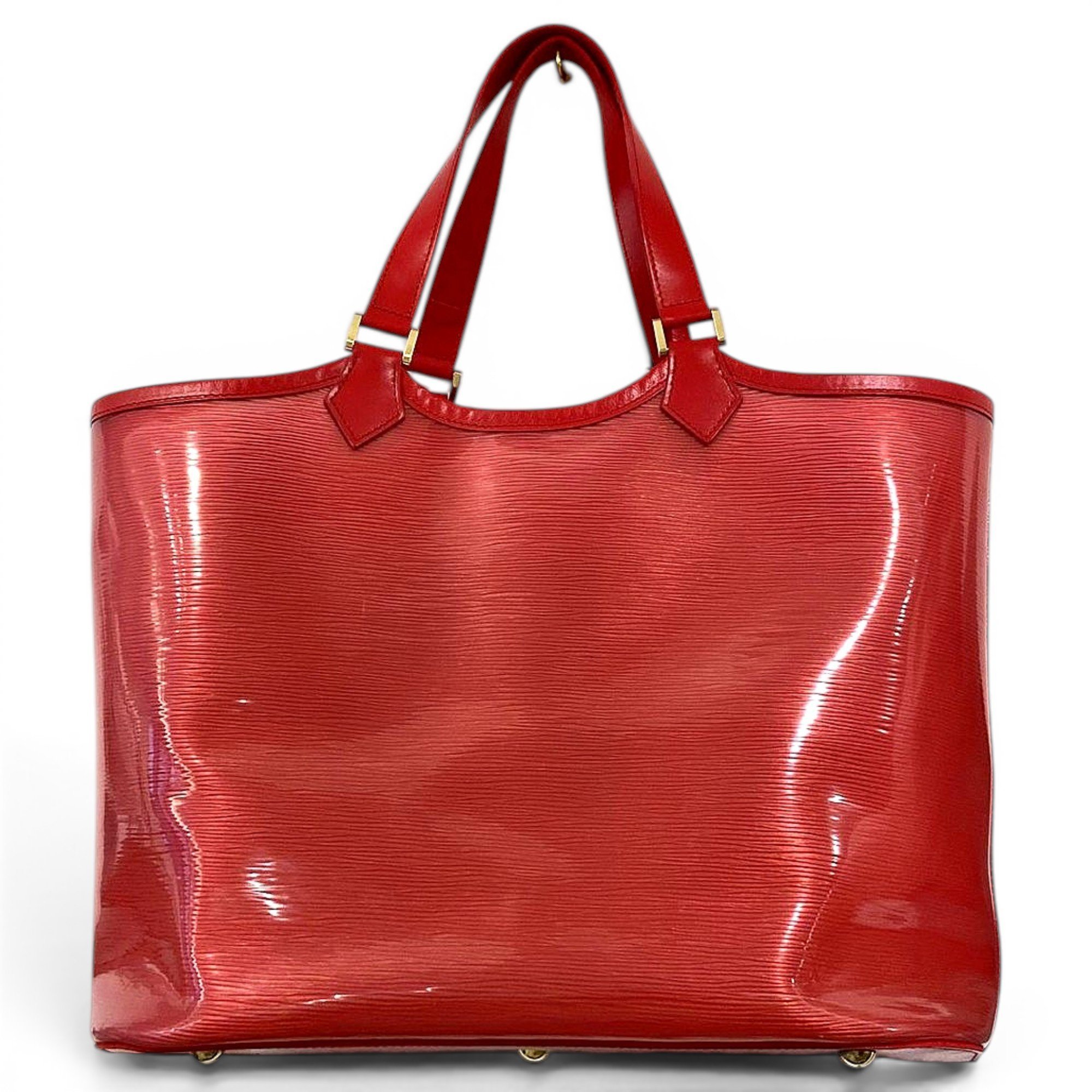 Vinyl handbag