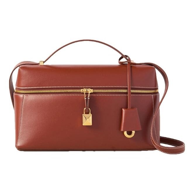 Loro Piana Extra Pocket leather handbag
