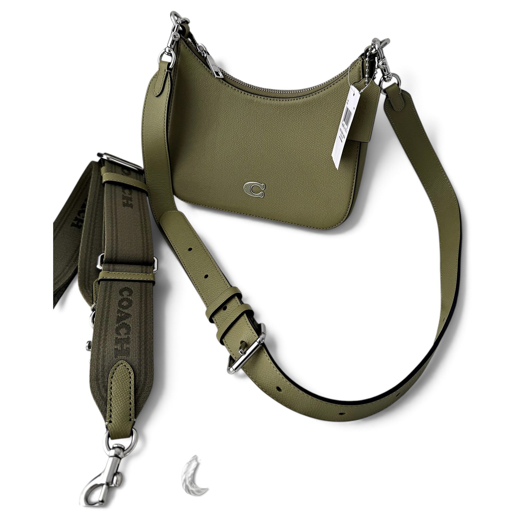 Leather crossbody bag