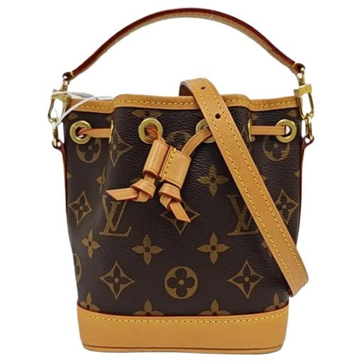 Nano Noé leather handbag