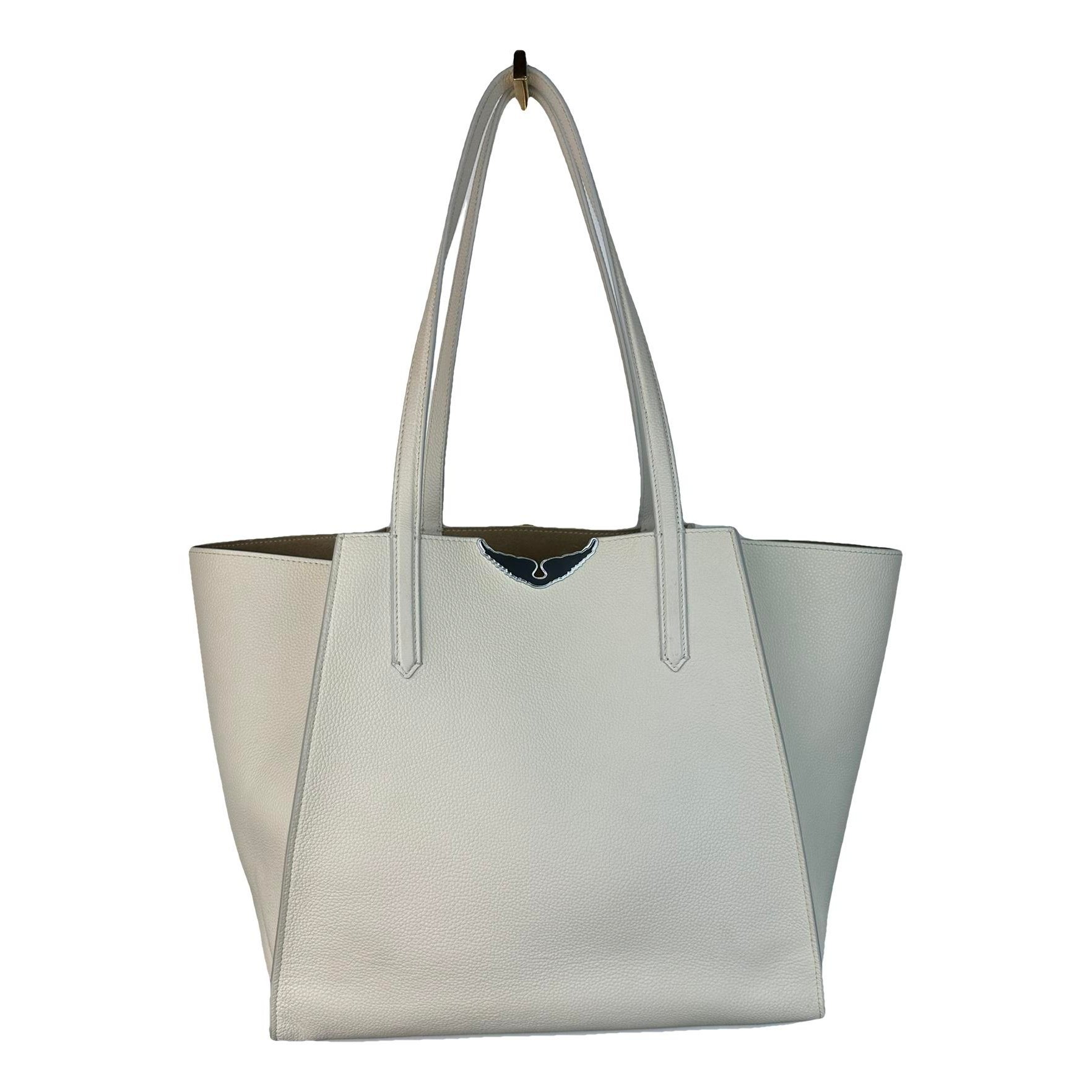 Leather tote