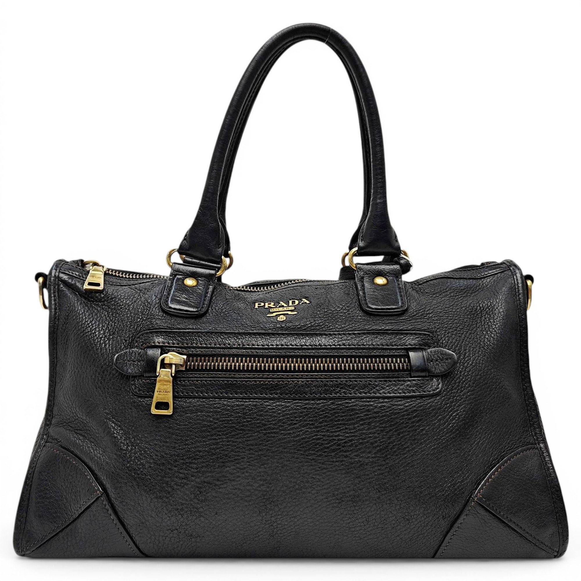 Galleria leather handbag