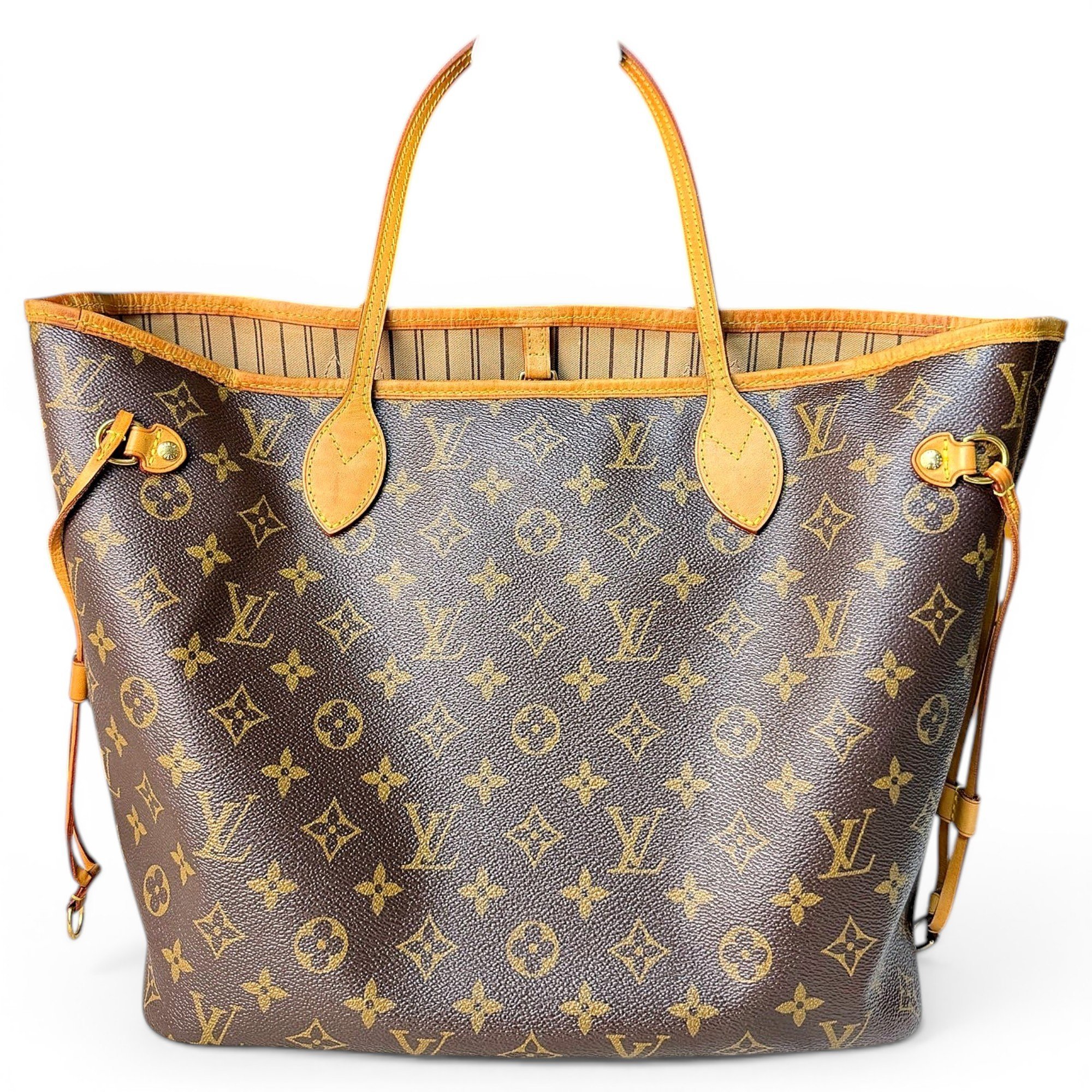 Neverfull leather tote