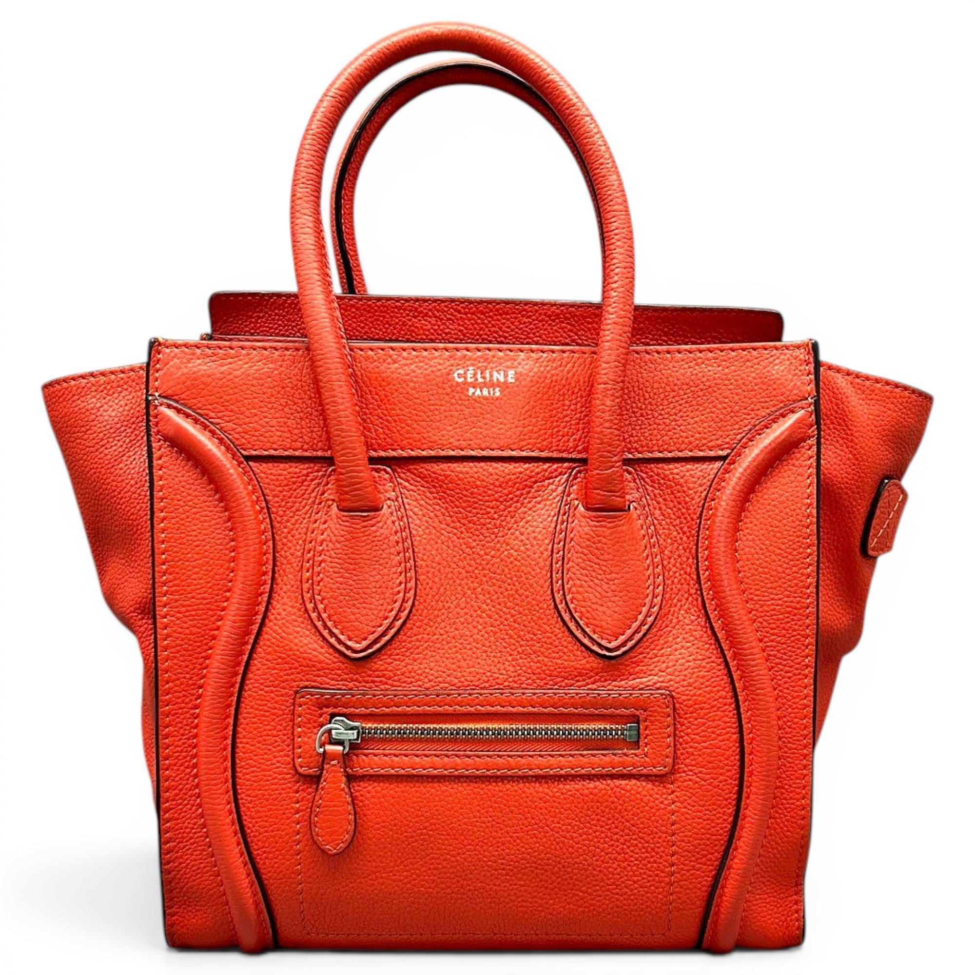 Luggage leather handbag
