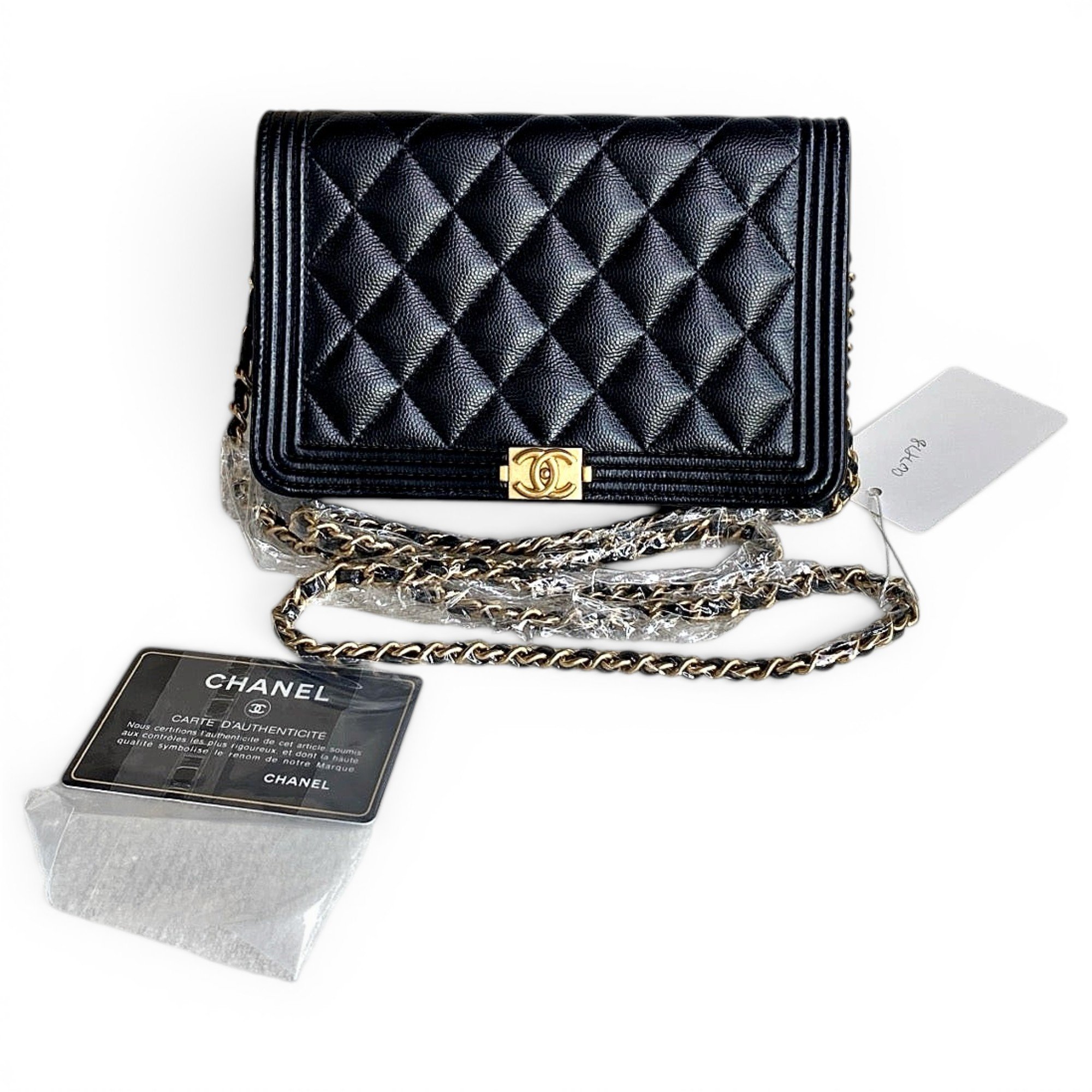 Leather handbag