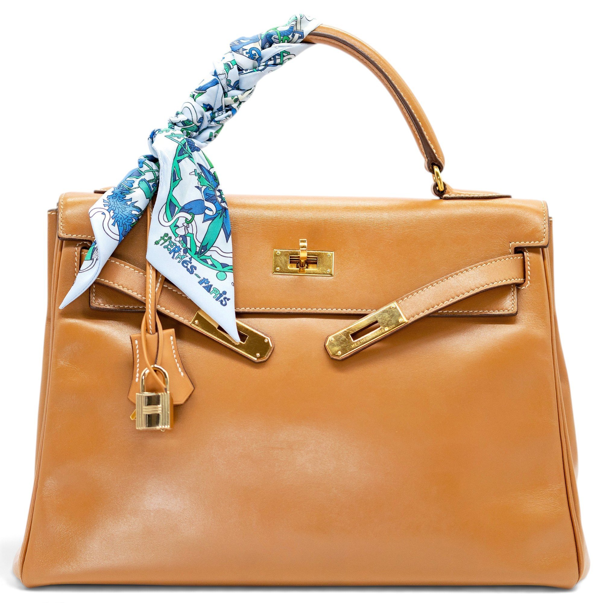 Kelly 32 leather handbag