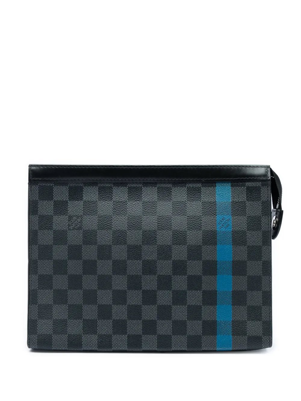 2018 Damier Graphite Stripe Pochette Voyage MM clutch bag