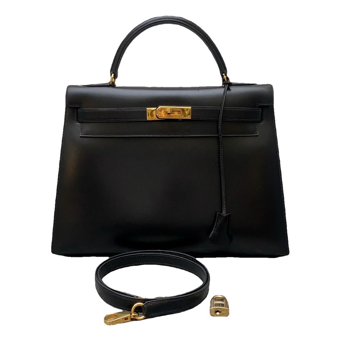 Kelly 32 leather handbag