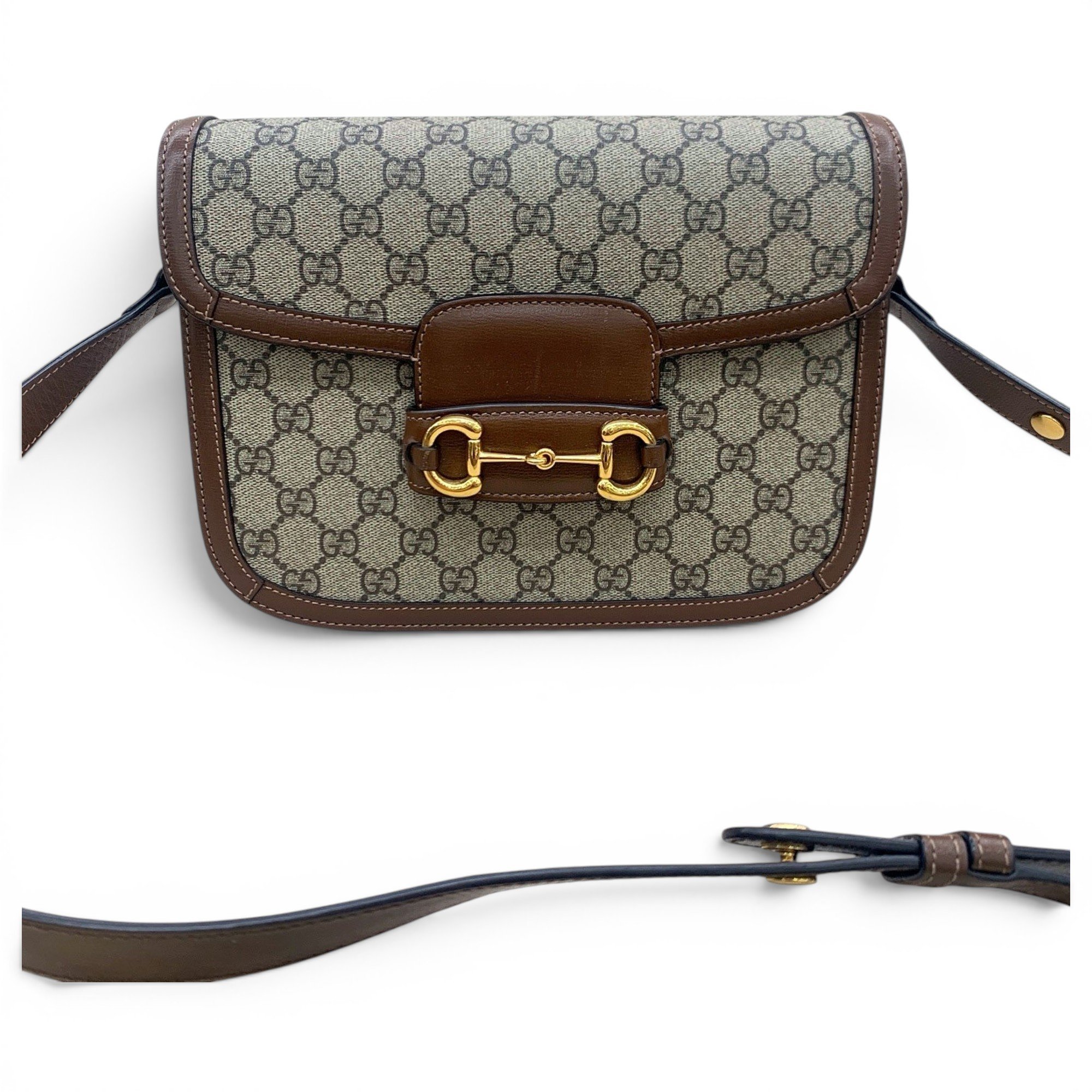 Horsebit 1955 leather handbag