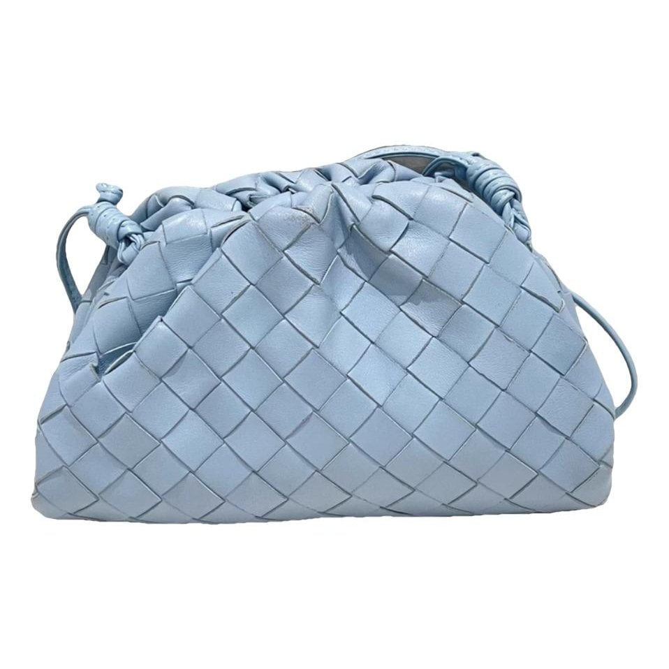 Pouch leather crossbody bag