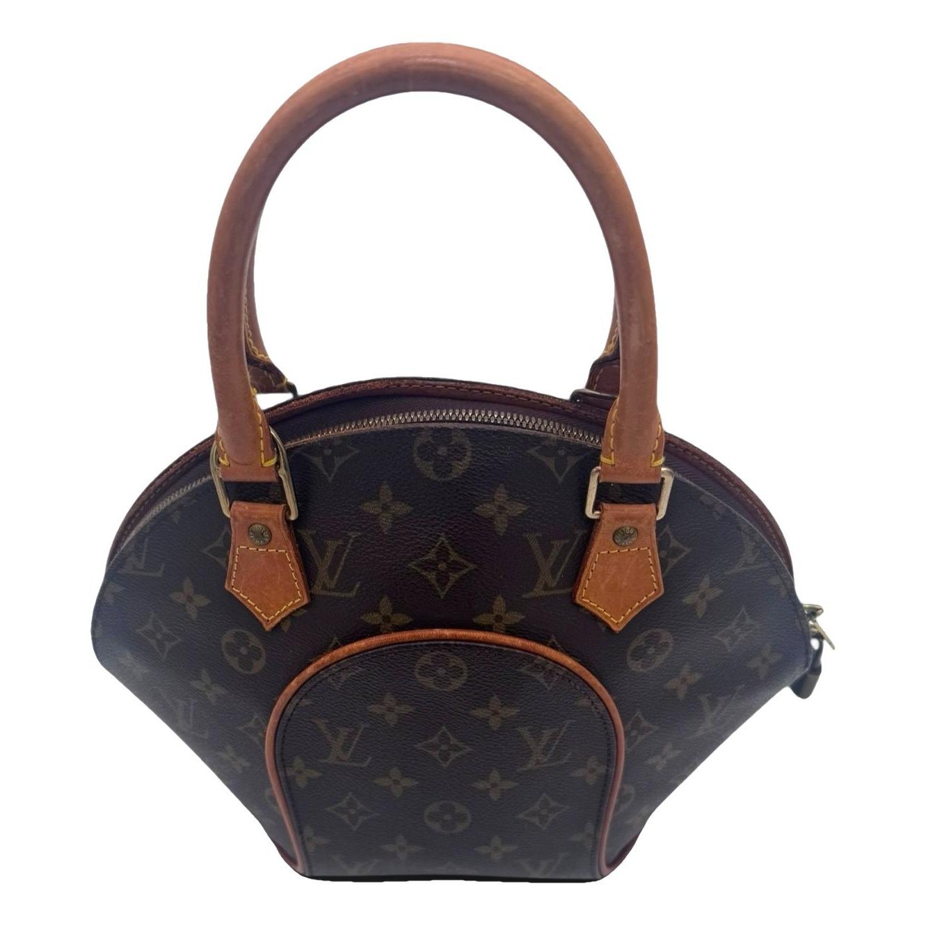 Ellipse cloth handbag