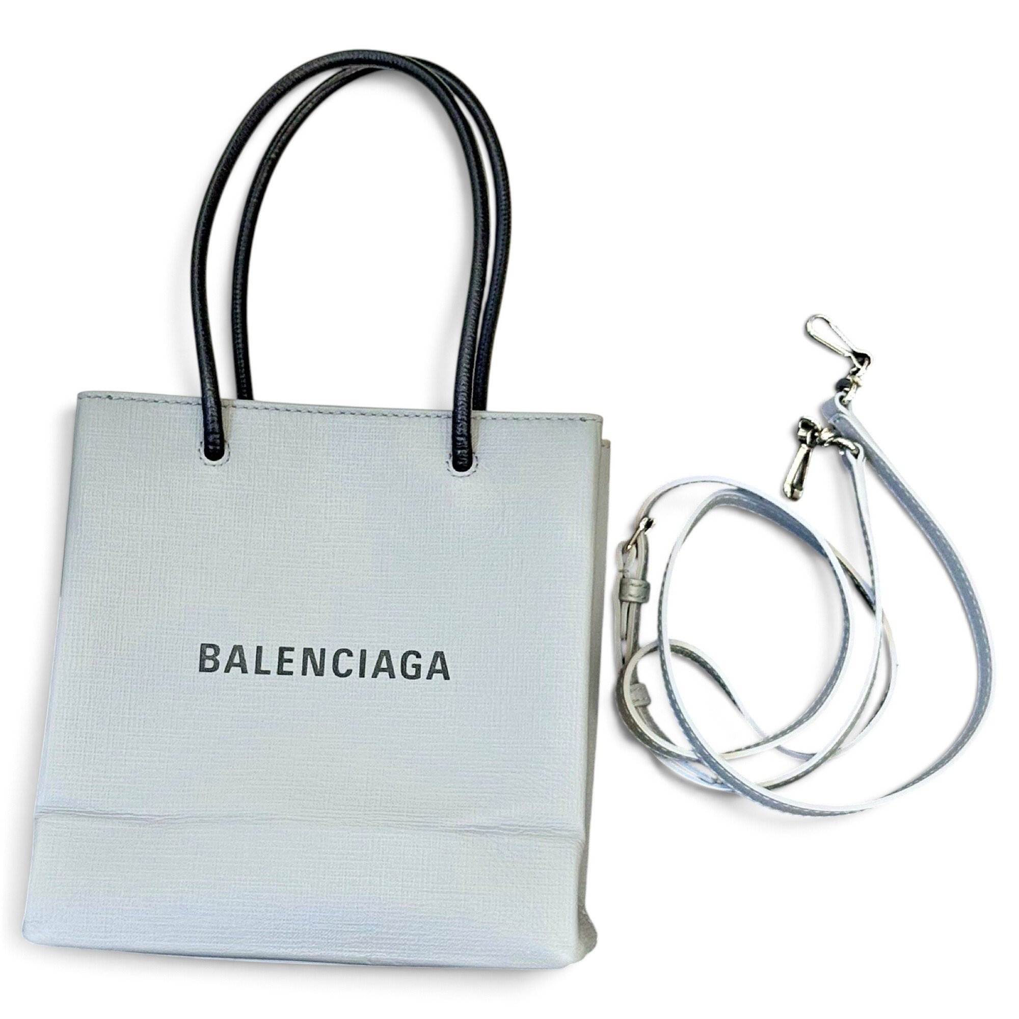 Shopping Phone Holder leather handbag