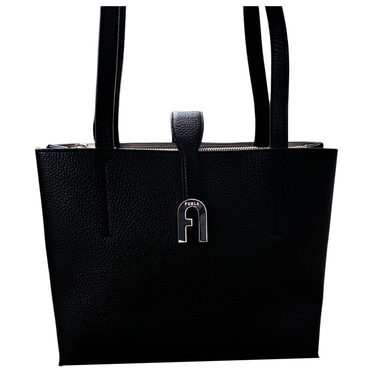 Leather tote