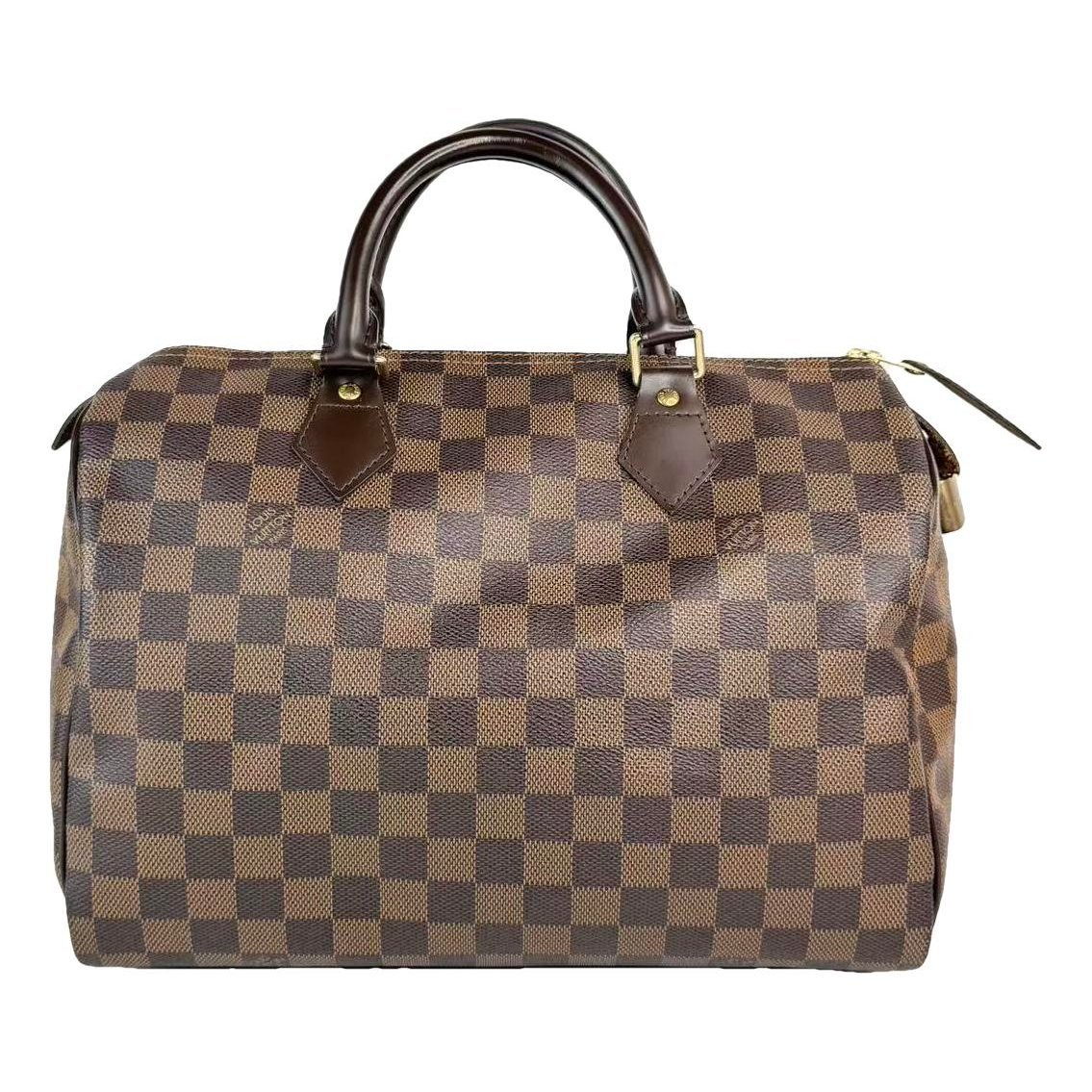 Louis Vuitton Nano Speedy / Mini HL leather tote