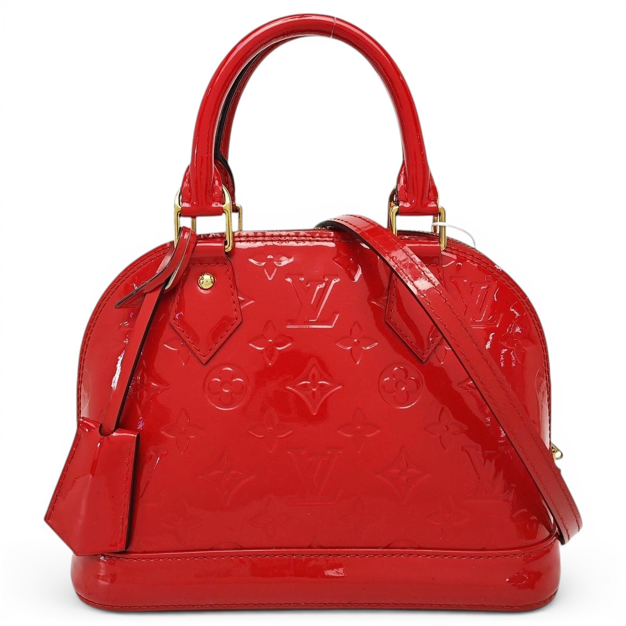 Alma patent leather handbag
