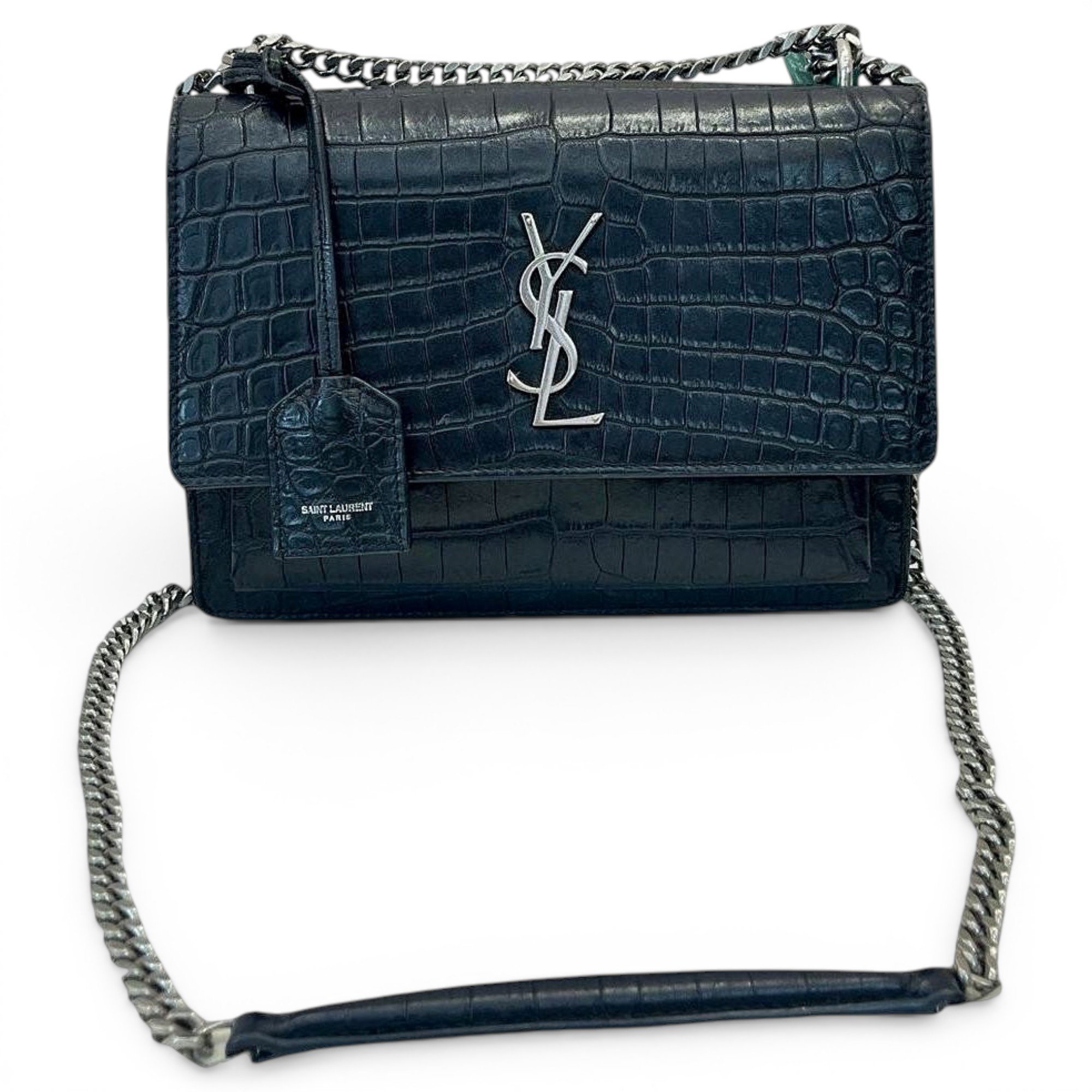 Sunset leather handbag