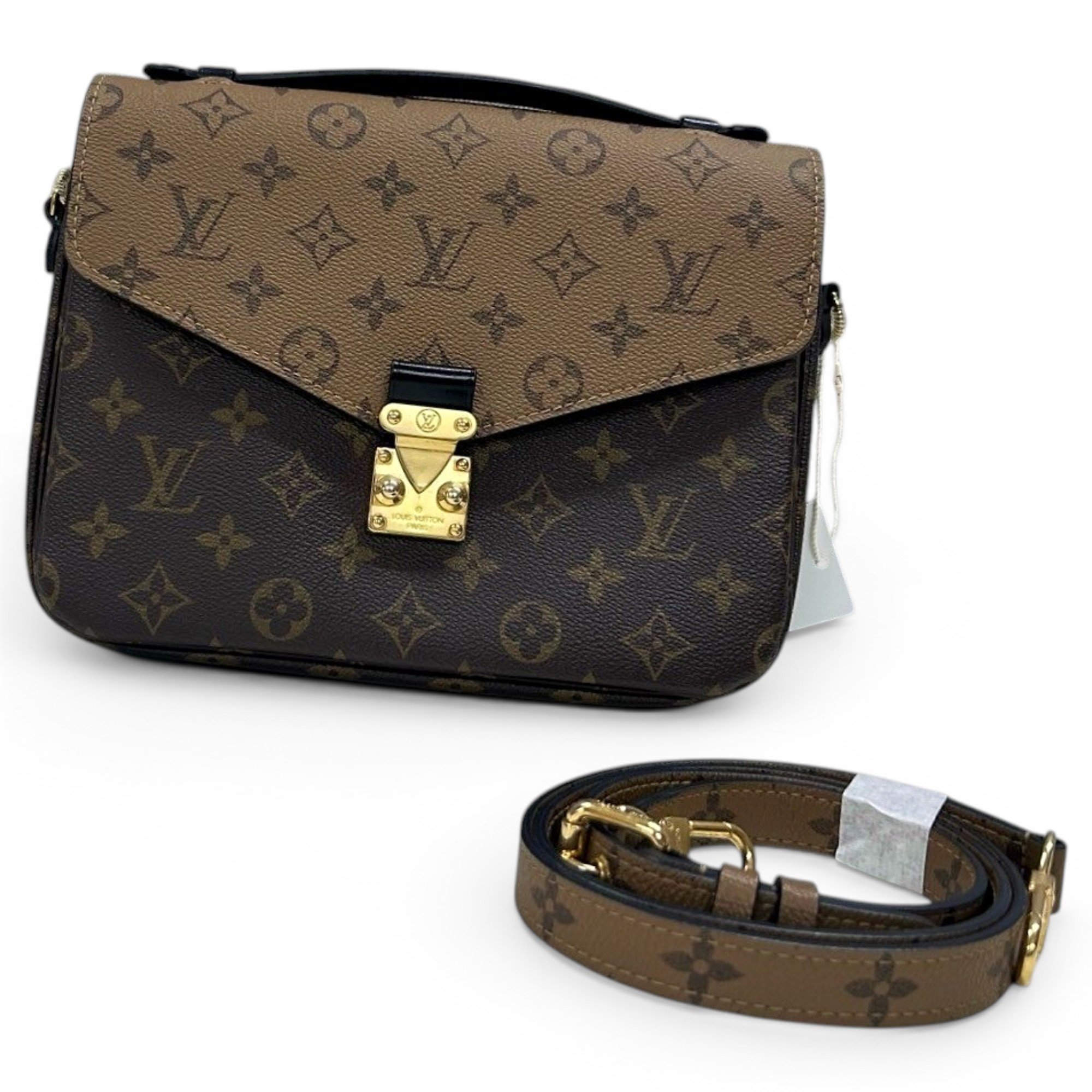 Metis leather handbag