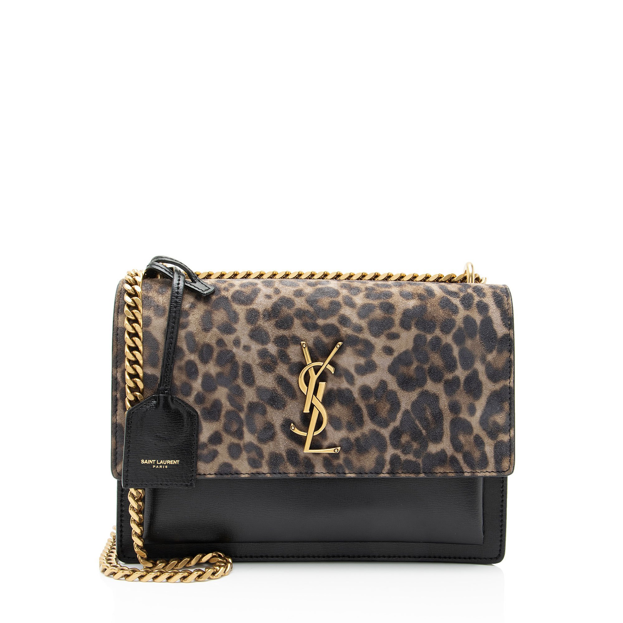 Sunset leather handbag