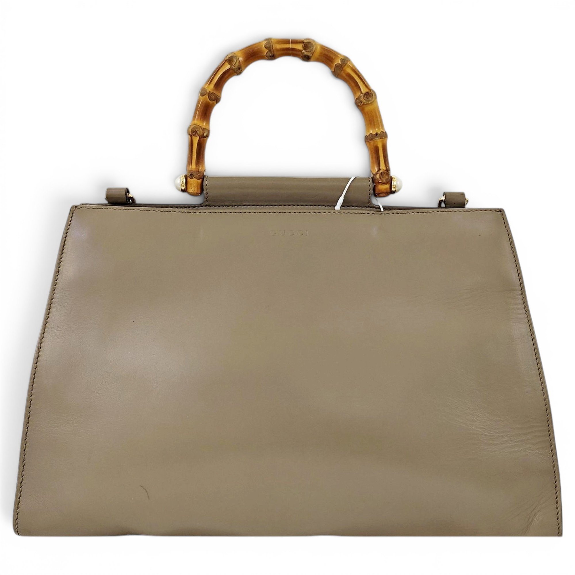 Nymphaea leather tote