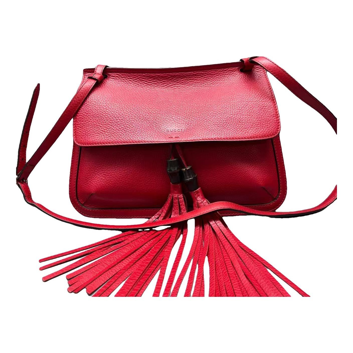 Leather crossbody bag