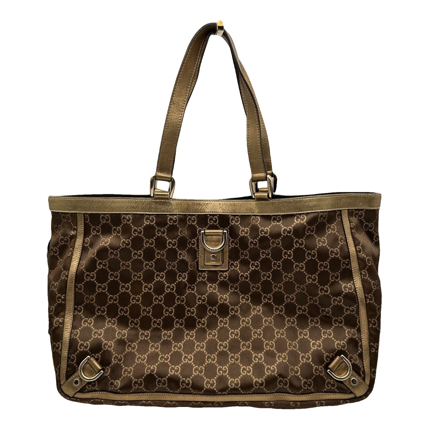 Abbey leather tote