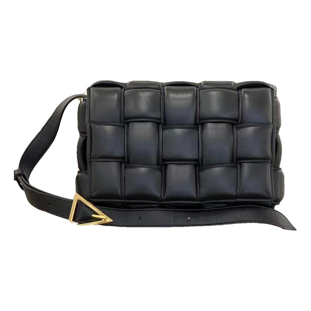 Cassette Padded leather handbag