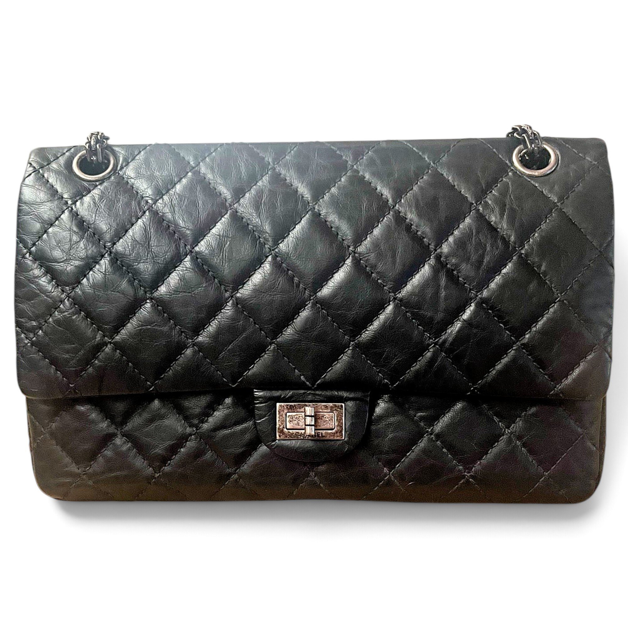 2.55 leather handbag