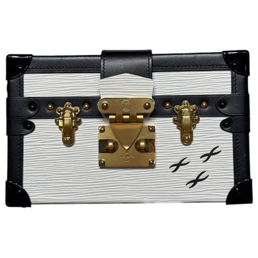 Petite Malle leather handbag