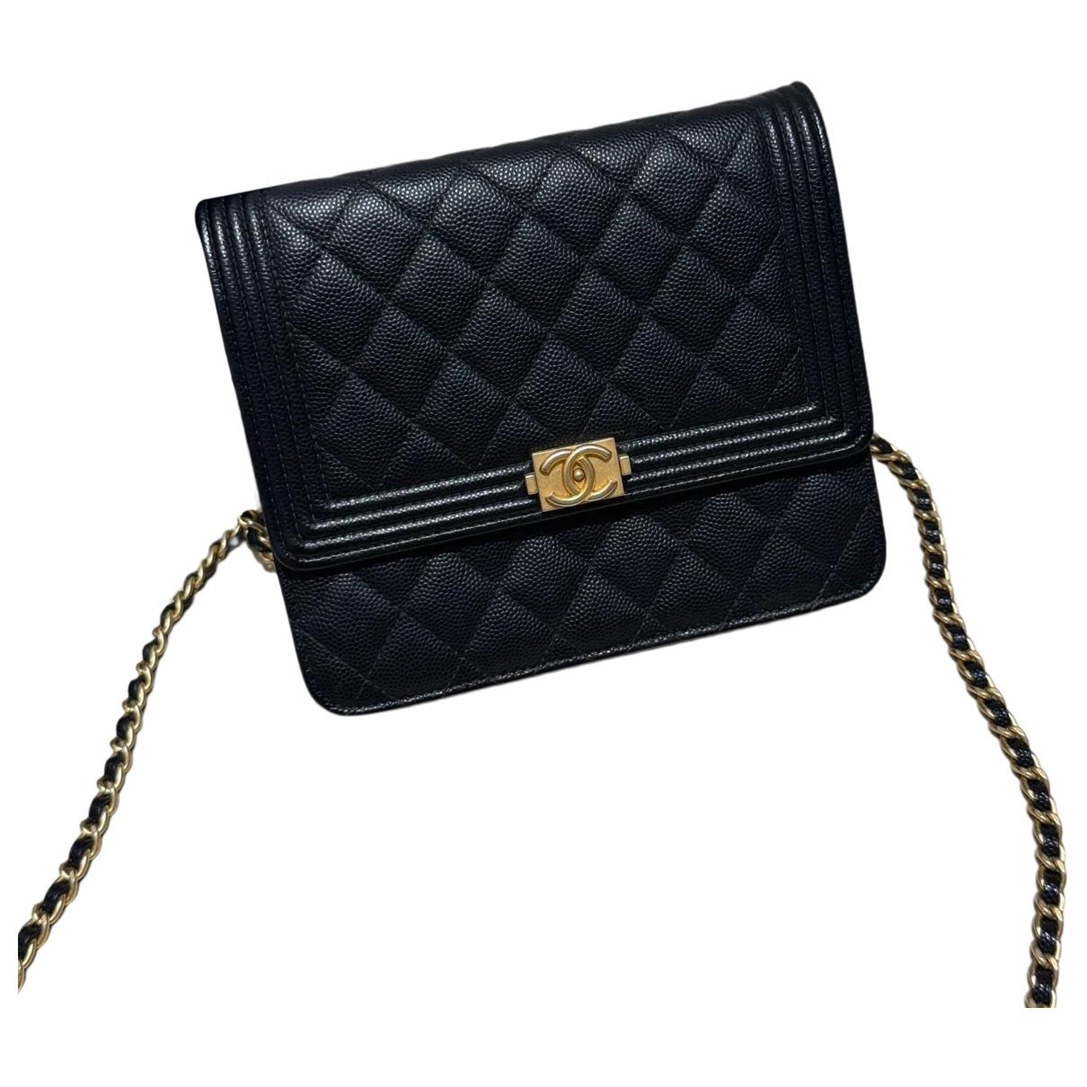 Boy leather crossbody bag