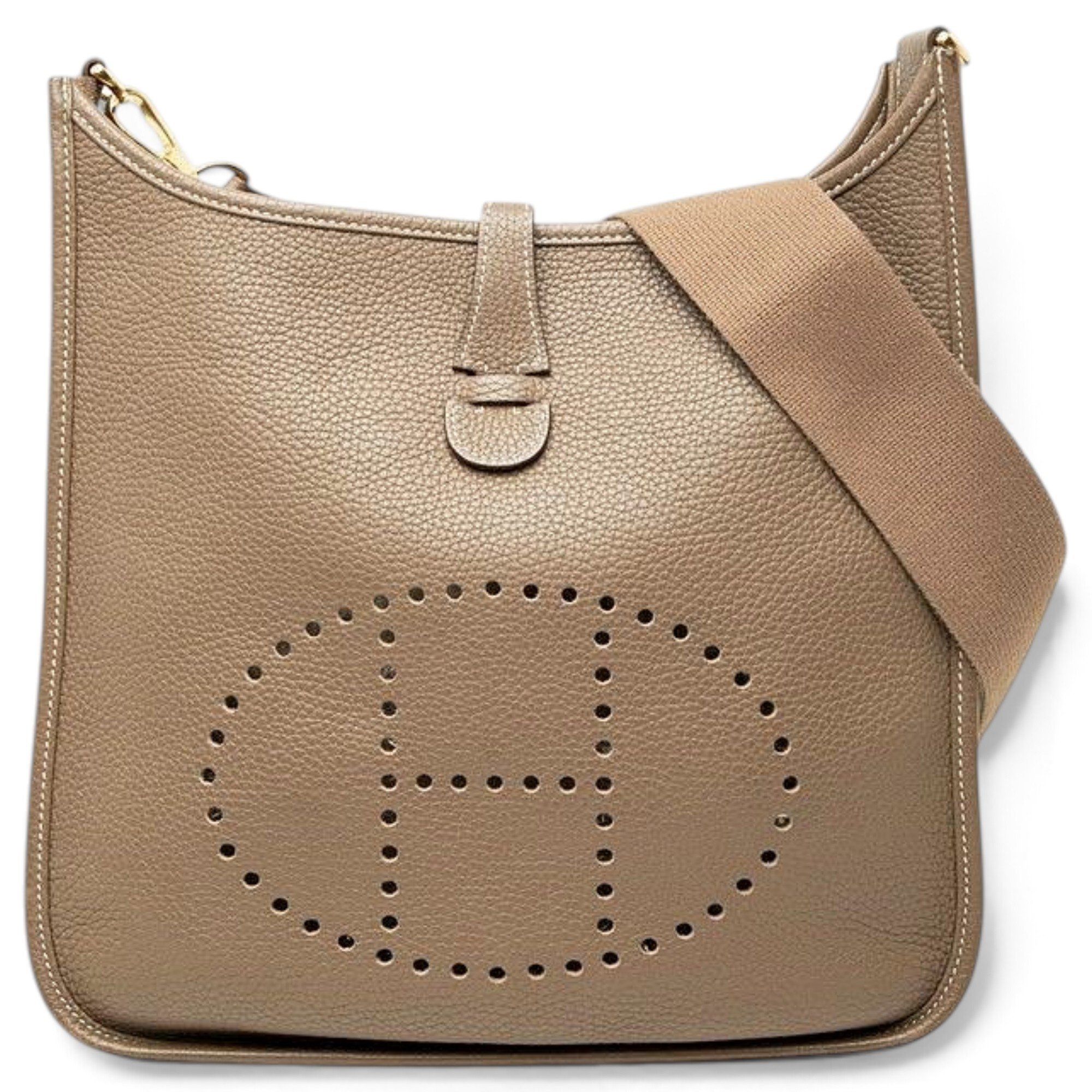 Evelyne leather handbag