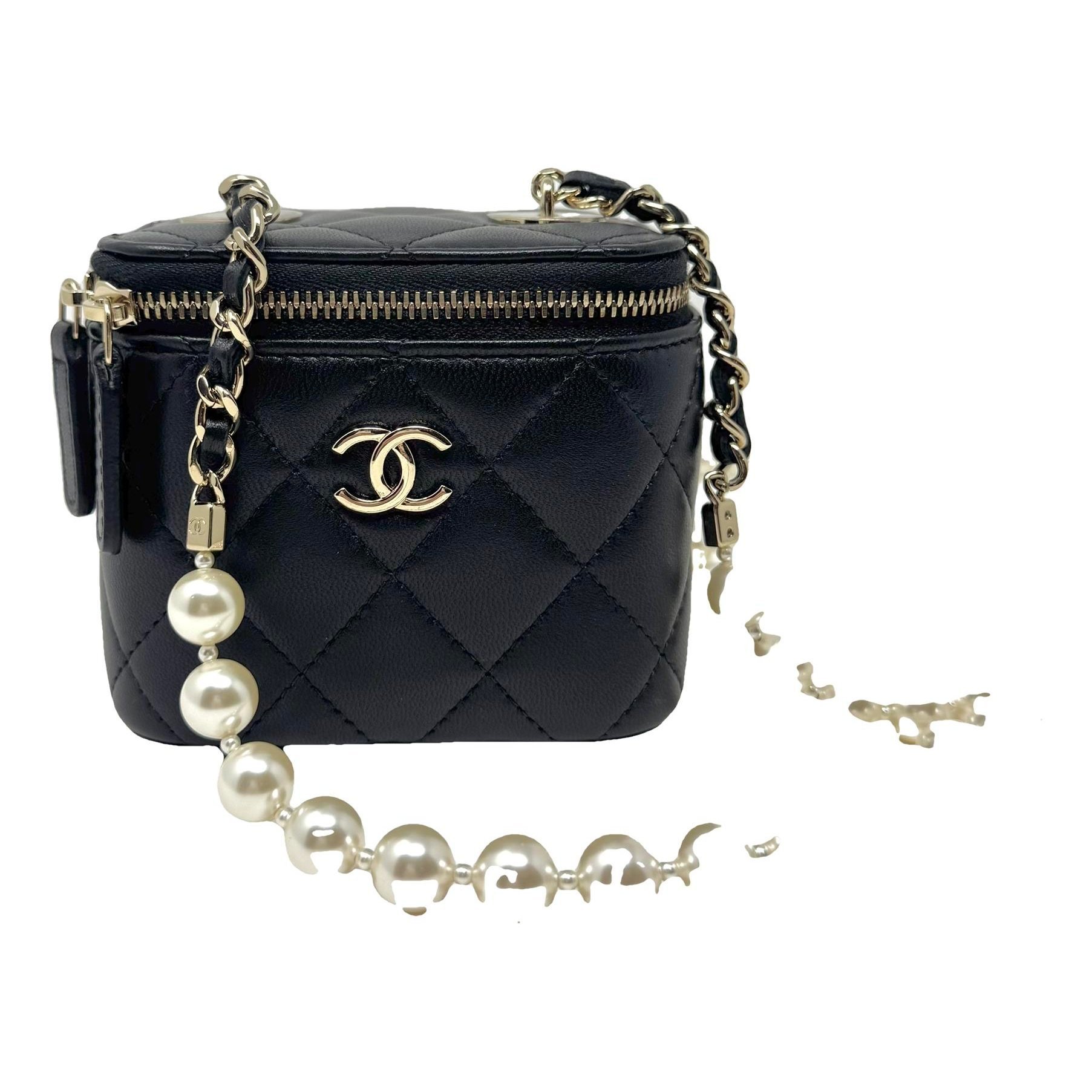 Leather mini bag