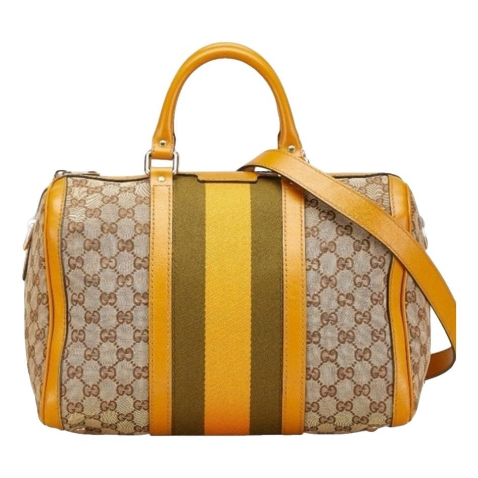 Boston cloth satchel