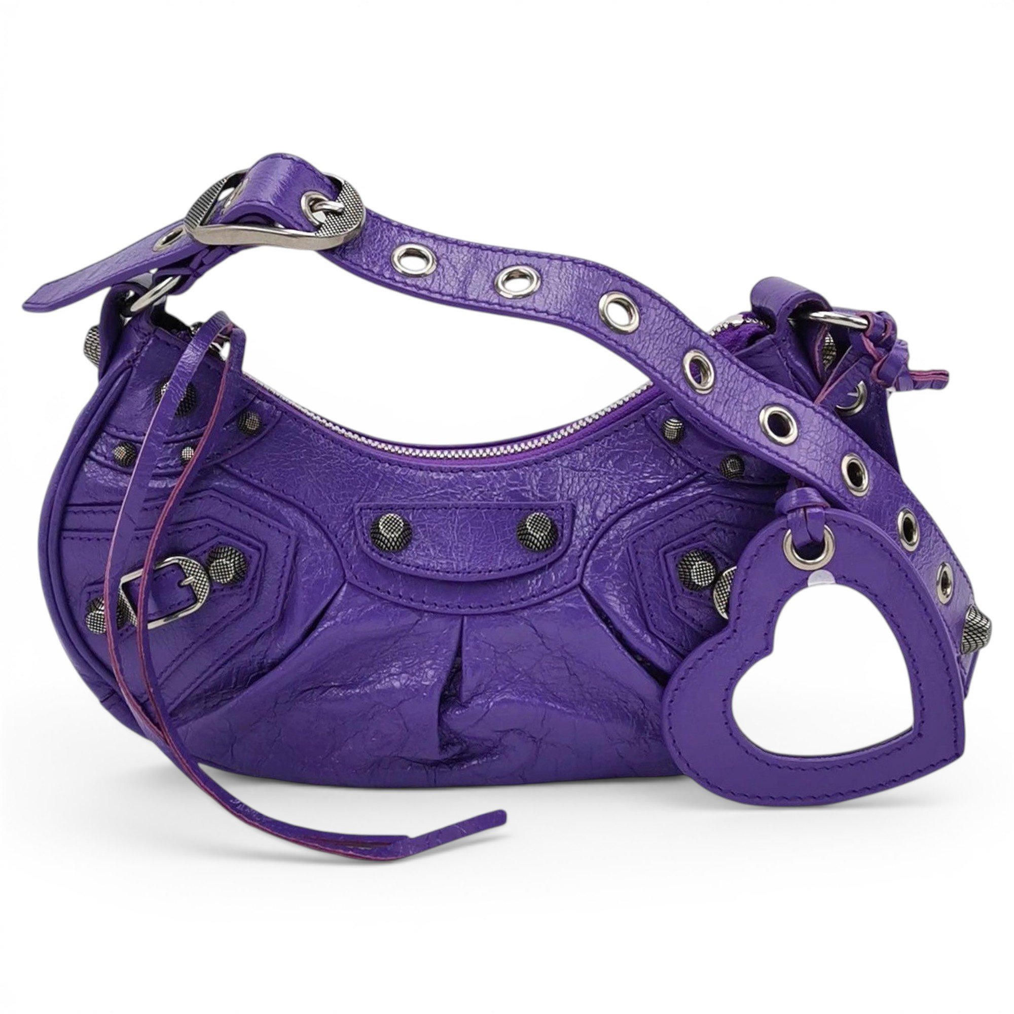 Le Cagole leather crossbody bag