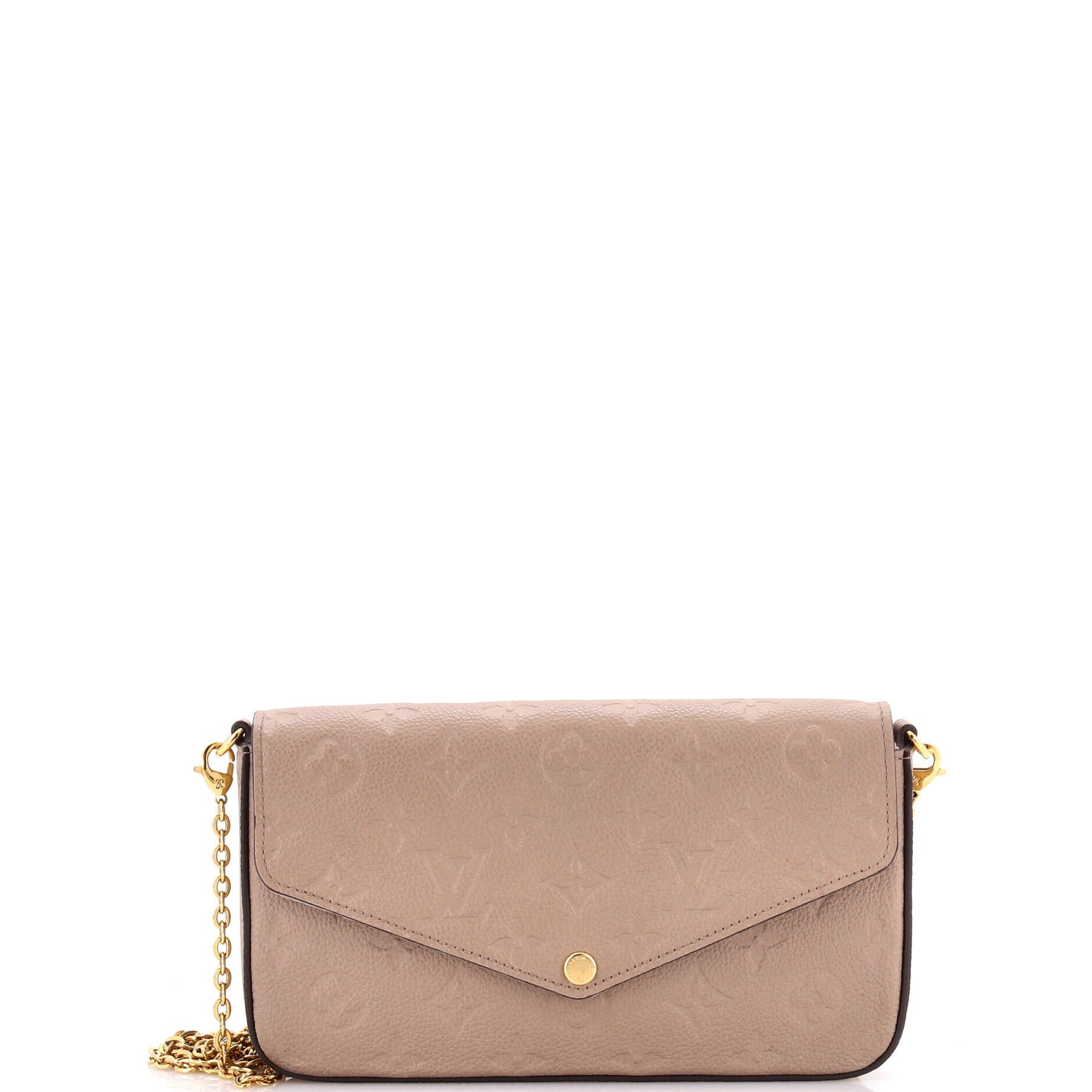Felicie Pochette Monogram Empreinte Leather